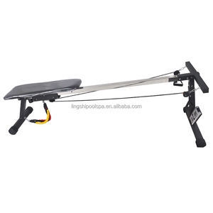 <span class=keywords><strong>Banc</strong></span> d'entraînement aquatique sur terre - Simulateur <span class=keywords><strong>de</strong></span> natation <span class=keywords><strong>avec</strong></span> bandes <span class=keywords><strong>de</strong></span> résistance pour l'entraînement <span class=keywords><strong>de</strong></span> force des nageurs - Product Image 4