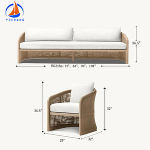 وصل حديثا فاخر فورا دا الأثاث الخوص الخارجي الجارتن الروطان الأثاث مجموعة روتان باكستان - Product Image 2