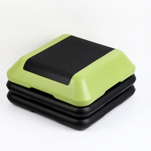 Plateformes de <span class=keywords><strong>step</strong></span> aérobique carrées à hauteur réglable – Équipement de fitness et d'entraînement en salle - Product Image 4