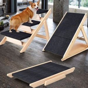Escalera de escalada plegable para perros al por mayor escalones antideslizantes para mascotas escaleras de madera para mascotas pequeñas, medianas y grandes - Product Image 2