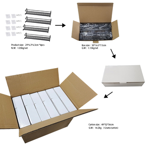 Dụng Cụ Sắp Xếp Gia Vị Tủ Gắn Tường Dụng Cụ Sắp Xếp Gia Vị 4 Gói Đồ Treo Tường Tiết Kiệm Không Gian Giá Đựng Gia Vị - Product Image 4
