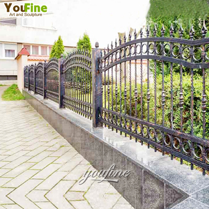 Valla ornamental para exterior, valla de hierro forjado Victoriano de alta calidad, precio barato - Product Image 3