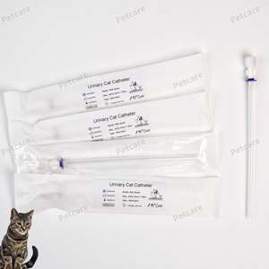 Catéter Urinario Estéril para <span class=keywords><strong>Gatos</strong></span>, Catéter Uretral de 1.0/1.3 mm (Catéter para <span class=keywords><strong>Gatos</strong></span>, Sin Dolor) para Uso Veterinario al Mejor Precio - Product Image 4