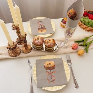 Paper Napkins With Colorful Printed Designs For Themed Party Disposable 330mm 20 Sheets Per Pack - Product Image 1