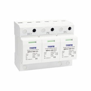 Typv3 1000t 1000V SPD loại 1 + 2 năng lượng mặt trời PV Surge arrester DC sét thiết bị bảo vệ 1000t1 1000V năng lượng mặt trời 12.5ka Surge arrester - Product Image 3