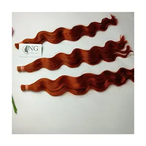 Ready To Ship Product 100% Virgin Bundles Human Natural Wave Hair Bulk For Especially Occasion Genius Weft