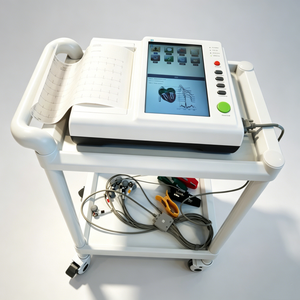 Électrocardiographe portable 12 pistes à écran tactile 5,6 pouces avec analyse automatique, batterie rechargeable, certifié CE - <span class=keywords><strong>Prix</strong></span> usine - Product Image 3