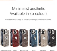 Coque de luxe magnétique à paillettes pour fille pour iPhone 16 15 14 13 12 Pro Max plus pro Rhinestone Shiny Plating Bumper Cover