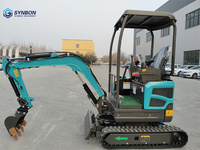 Mini excavatrice de 1.5 tonnes approuvée par le CE/EPA pour la petite excavatrice de moteur de Kubota Mini excavatrice de 1 tonne 2 tonnes 3.5 tonnes avec le composant de moteur de noyau
