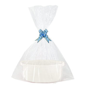 New Design Durable Cotton <strong>Rope</strong> <strong>Storage</strong> <strong>Basket</strong> Fashion Large Gift <strong>Basket</strong> Toy Clothes <strong>Storage</strong> Organizer <strong>Basket</strong> for Birthday Party - Product Image 2