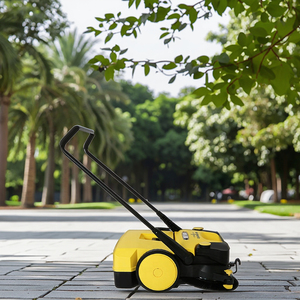 Nettoyeur de sols électrique et manuel autotracté pour 4 heures de nettoyage, avec <span class=keywords><strong>balai</strong></span> de voirie en plastique et <span class=keywords><strong>balai</strong></span> <span class=keywords><strong>rotatif</strong></span> - Product Image 6