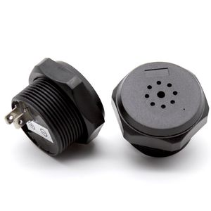Zumbador piezoeléctrico de 38 mm, 12 V, 3000 Hz, con impulsos rápidos internos, sonido de alta frecuencia, 100 dB, para equipos de monitoreo - Product Image 1