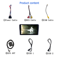 Autoradio Android 10 compatible avec caméra 360°, CarPlay sans fil et Android Auto pour Audi A3 2009