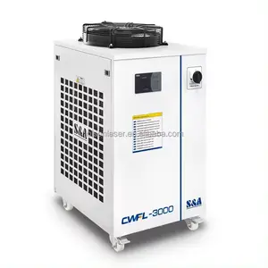 3000W S & A CW-3000 pendingin air industri untuk suku cadang mesin pemotong Laser dengan harga terbaik