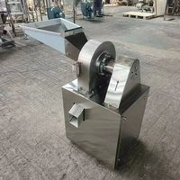 Molino Comercial Pequeño para Especias Finas, 10-200 kg/h, Molinillo de Especias de Grado Alimenticio para Pimienta, Canela y Chile en Polvo