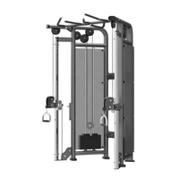 Rack d'entraînement fonctionnel multi-réglable pour la gymnastique Câble croisé Musculation Jambes arrière Exercice Système de poulie réglable