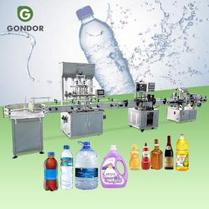 Máquina Automática de Llenado, Lavado y Tapado de Botellas de Vidrio para Licores y Cosméticos, con Múltiples Cabezales, para Botellas de 50ml, 100ml y 200ml - Product Image 1