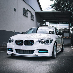 Para BMW Serie 1 F20 F21 120i M Sport 2012 2013 2014, Kit de carrocería para parachoques delantero, alerón, labio de parachoques, divisor de labio tipo canard - Product Image 5