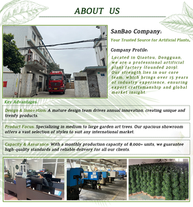 Planta Artificial Estilo Bonsái en Maceta Blanca de Plástico - Ecológica y Duradera de 60 cm para Decoración de Pascua y Sala de Estar - Product Image 6