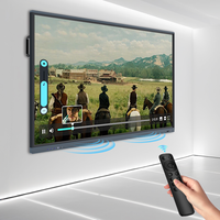 Pantalla Plana Interactiva LCD 4K de 55 y 65 Pulgadas, Multitáctil, Pizarra Digital Inteligente, Pizarra Interactiva con Certificación RoHS, CE y EMC para Negocios y Escuelas