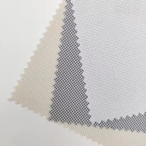 Rèm cửa sổ mù Kem chống nắng vải màn hình mặt trời vải cuộn chống cháy không thấm nước cho cửa sổ trang trí - Product Image 1