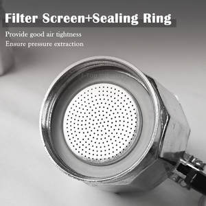 <span class=keywords><strong>Casa</strong></span> Campfire Cafetière espresso italienne Design classique Aluminium Moka Pot Stocked Metal Stovetop - Product Image 6