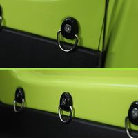 Accessoires de coffre automobile Clip de fixation à crochet à boucle en D (avec vis) Anneau de levage de coffre pour Jimny JB64 JB74 2019-2025