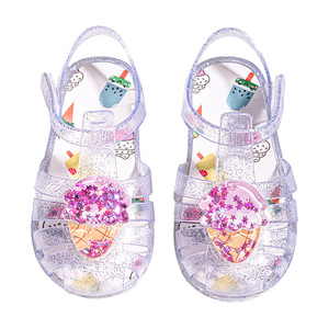 Cute Cartoon-style Jelly <b>Sandals</b>, 2025 <b>Summer</b> New Style Children's Fruit-themed Versatile <b>Sandals</b> - Product Image 4