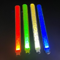 Gelang Tangan USB Isi Ulang Berkedip LED Slap Cahaya Gelang LED Wrist Band