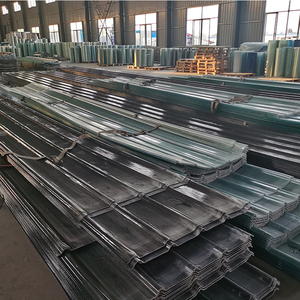 Teja vidriada de plástico ondulado de policarbonato transparente moderno Hojas de techo corrugadas galvanizadas transparentes de fibra de vidrio Hotel - Product Image 6