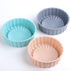 Moule à gâteau en silicone transfrontalier, qualité alimentaire, résistant aux hautes températures, compatible four, ustensile ménager, moule unique - Product Image 6