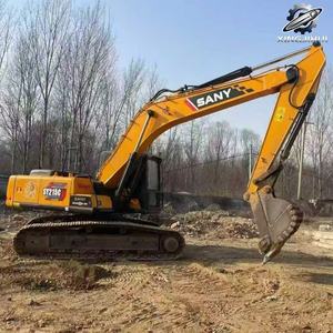 Excavatrice sur chenilles d'occasion SANY 215, marque japonaise d'origine, 22 tonnes, taille moyenne, excavatrice sur chenilles d'occasion - Product Image 4