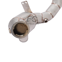 Collecteur d'échappement isolé SS304 pour Mercedes Benz W213 E200 E260 E300 E320 E350el, tuyau d'échappement haute performance pour conduite à droite