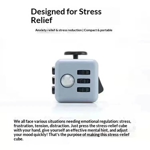 Cubo de Descompresión, Juguete de Plástico Negro, Rompecabezas Tecnológico <span class=keywords><strong>Cuadrado</strong></span> - Product Image 3