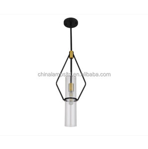 XH Factory Modern Antique Asian Handwoven <b>Black</b> Plastic Rattan Linear Sense Lampshade Pendant Home Restaurant <b>Lighting</b> Decor - Product Image 6