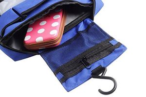 Échantillon gratuit Offre Spéciale sac à cosmétiques de voyage de grande capacité crochet brosse étanche organisateur trousse de toilette cosmétique - Product Image 4