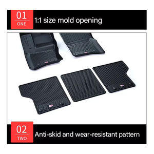 Alfombrillas de coche personalizadas para todo tipo de clima TPE para alfombrillas compatibles con Land Rover defender 2023 <span class=keywords><strong>2022</strong></span> - Product Image 5