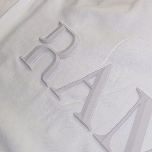 Tùy chỉnh lớn lên 3D Silicone cong quần áo Logo truyền nhiệt nhãn dán quần áo nhãn sắt trên truyền nhiệt các bản vá lỗi cho Hoodies - Product Image 4