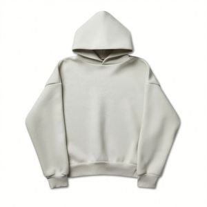 Personalizado de alta calidad de algodón de peso pesado Sudaderas con capucha en blanco personalizado Fleece Pullover sudaderas con capucha de los hombres de gran tamaño - Product Image 1