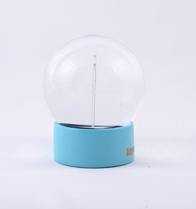 85mm resina pintada a mano Día de los muertos fiesta globo de nieve caja de música para Decoración - Product Image 4