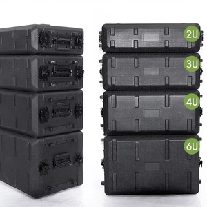 Tùy Chỉnh 19 "260/390Mm Xách Tay 2U 3U 4U 6U Nhựa Cứng Tùy Chỉnh Trường Hợp Chuyến Bay Cho Microphone Chống Sốc Bay V <span class=keywords><strong>Guitar</strong></span> Trường Hợp Chuyến Bay - Product Image 6