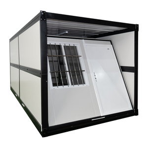 Maison conteneur en acier avec design intérieur moderne, démontable, entièrement meublée, ignifuge et résistante aux tremblements de terre - Product Image 1