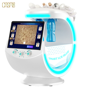 Appareil de beauté <span class=keywords><strong>Hydra</strong></span> H202 7 en 1 avec analyse de la peau, prise UK, micro-bulles d'eau pour les yeux et le visage, dermabrasion, usage commercial - Product Image 2