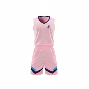 Nouveau design d'uniforme de basket-ball de haute qualité, uniforme de basket-ball avec logo personnalisé, uniforme de basket-ball à prix abordable - Product Image 1