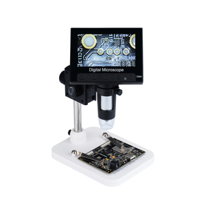 Tesihan nueva cámara electrónica de escaneo de pantalla IPS de 4,3 pulgadas microscopio <span class=keywords><strong>digital</strong></span> LCD microscopio biológico para reparación móvil - Product Image 5