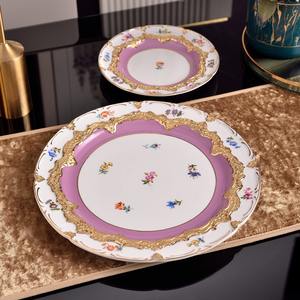 Gold Royal Style Luxury Customizable Ceramic Bone China Coffee & <b>Tea</b> <b>Sets</b> Eco-Friendly Stocked Europe Style From China Factory - Product Image 2