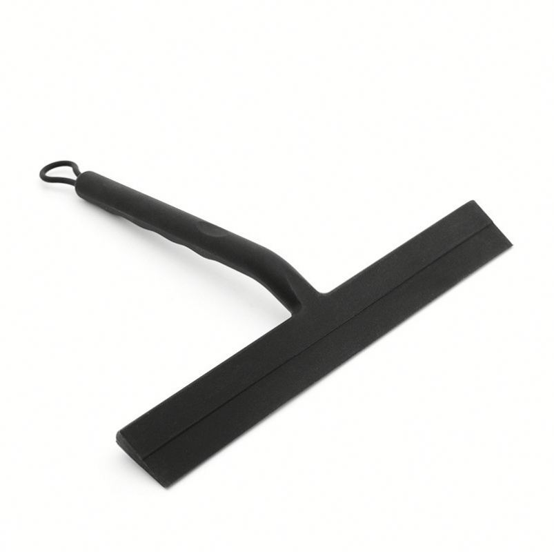 USSE Silicone Shower Squeegee with Plastic Handle Eco-Friendly Stocked for Cleaning Windows and Mirrors in Bathroom & Kitchen · image 1