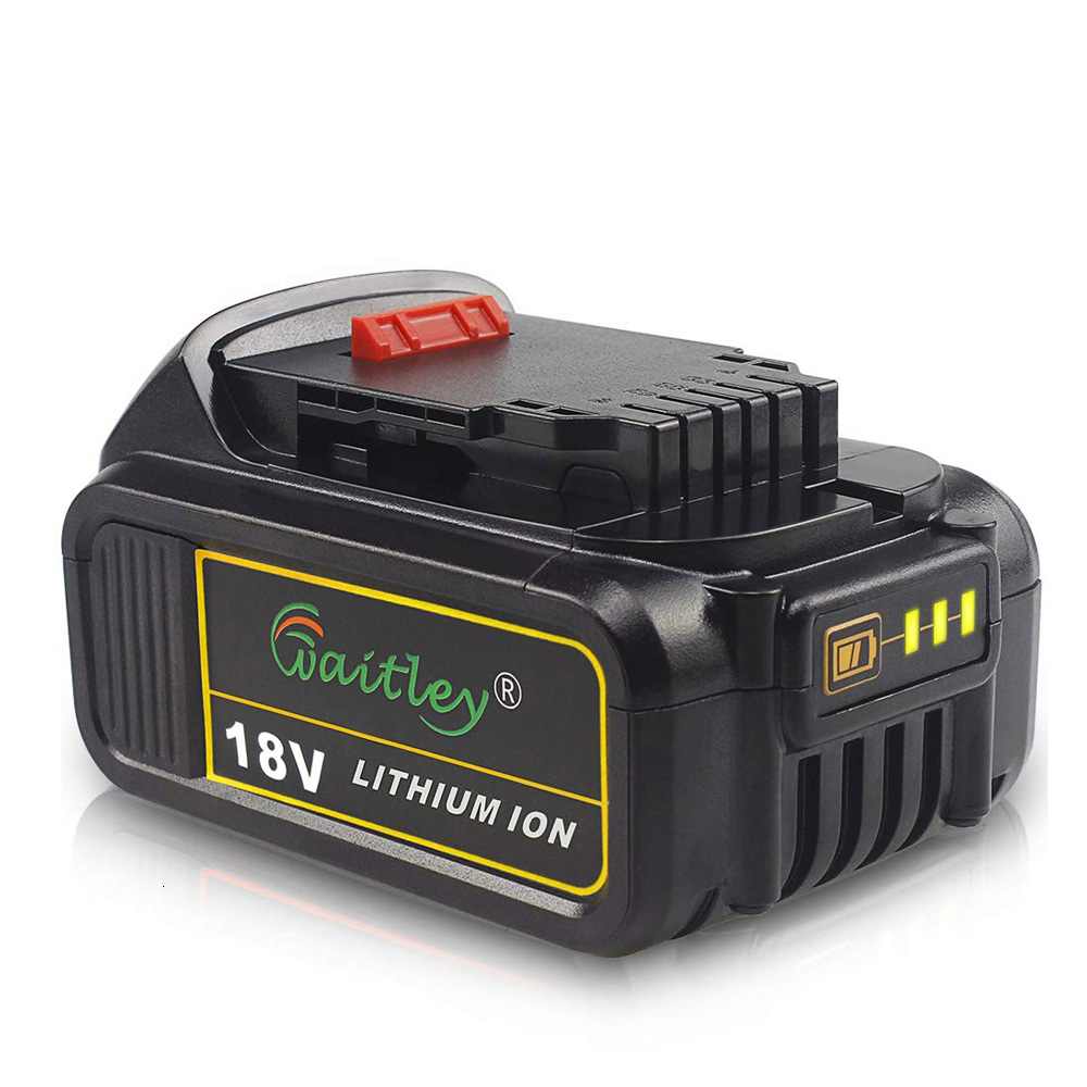 Waitley DCB184 18 V 5.0Ah Замена батареи совместимы для Dewalt 20V 5000 мА-ч/5Ah Макс XR Инструменты 18 v DCB200 DCS355N-XJ, DCS551N