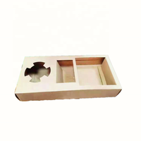 Plateau jetable en papier recyclé en forme de bateau conçu sur mesure pour le cinéma et les collations Plateau trois en un