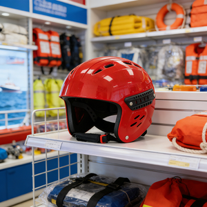 OEM Custom Professional Red ABS Full Face Rescue Safety <strong>Helmet</strong> for <strong>Fire</strong> Fighting Offshore Industrial Work Protection - Product Image 6